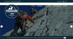 Desktop Screenshot of guidesmontagnes.com